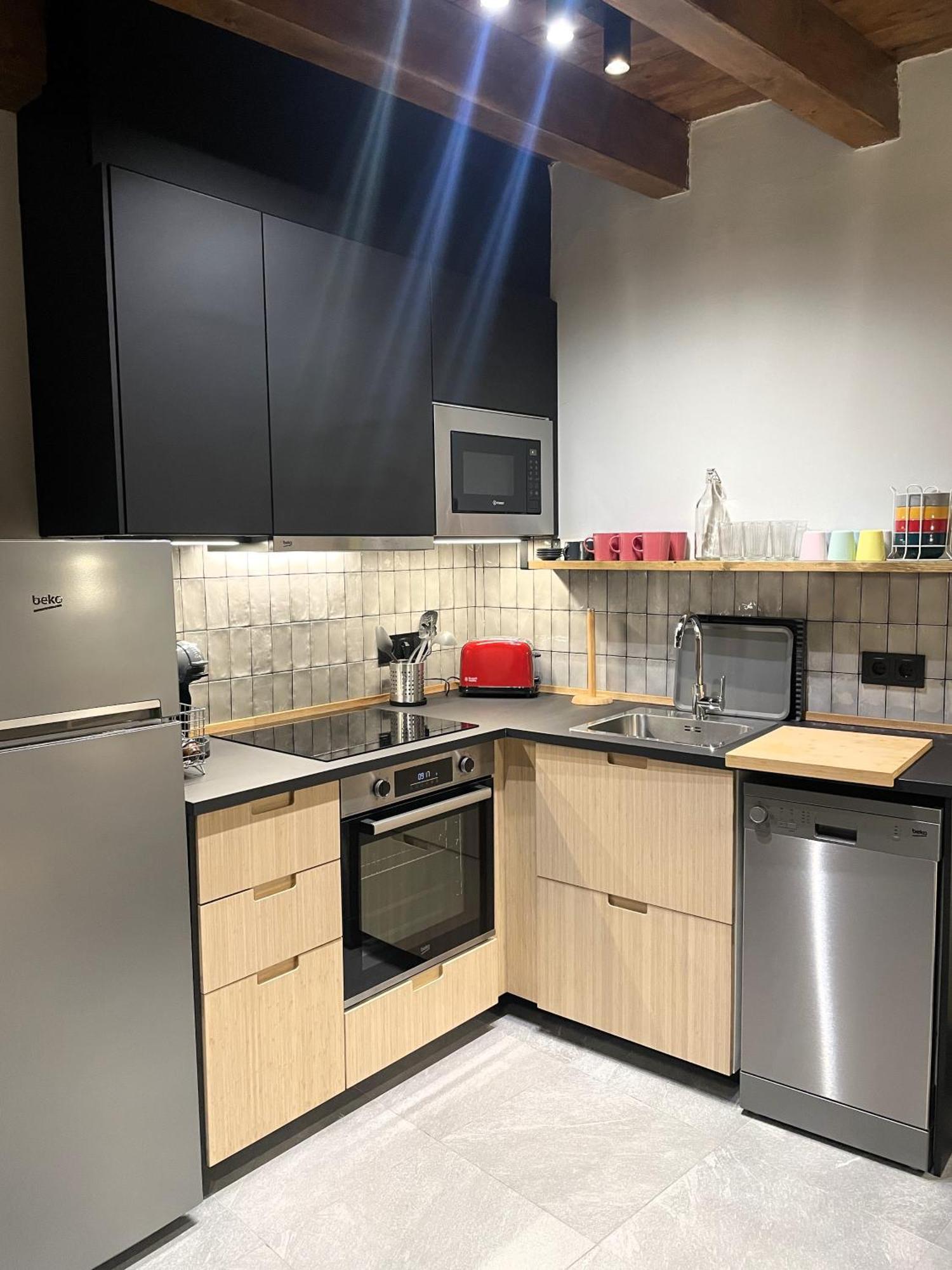 Apartamento Duplex En El Puente Historico, Gra De Fajol Camprodon Exteriör bild